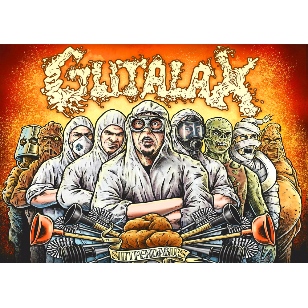 Плакат Gutalax (The Shitpendables)