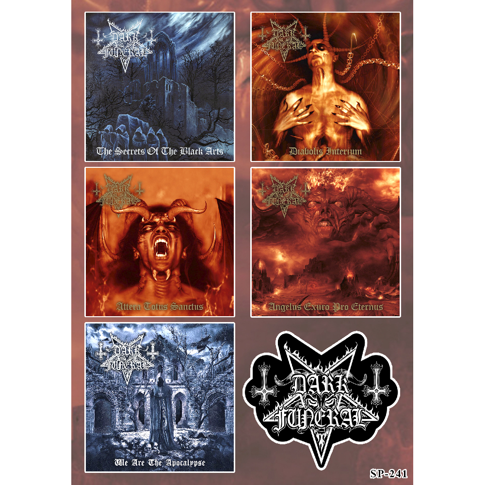 Стікерпак Dark Funeral SP-241 Стікерпак Dark Funeral SP-241