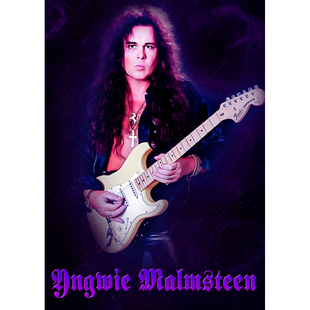 Плакат Yngwie Malmsteen Плакат Yngwie Malmsteen
