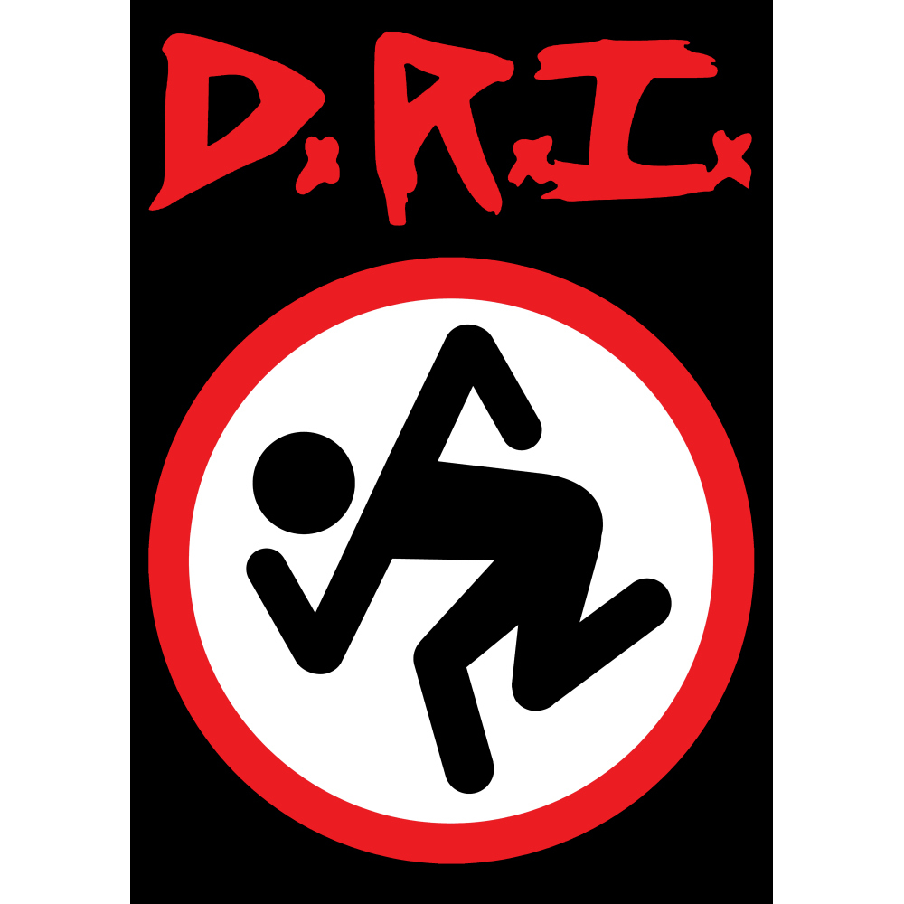 Плакат D.R.I. (logo)