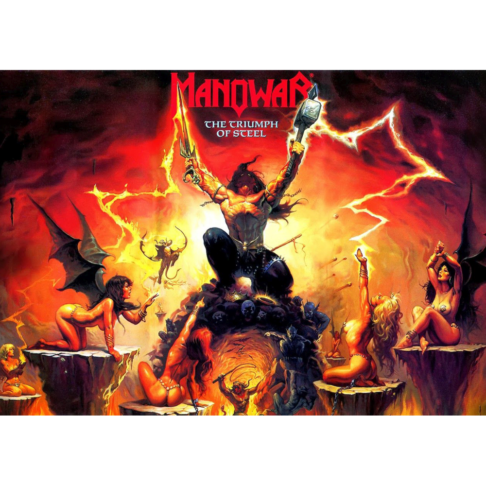 Плакат Manowar (The Triumph of Steel)