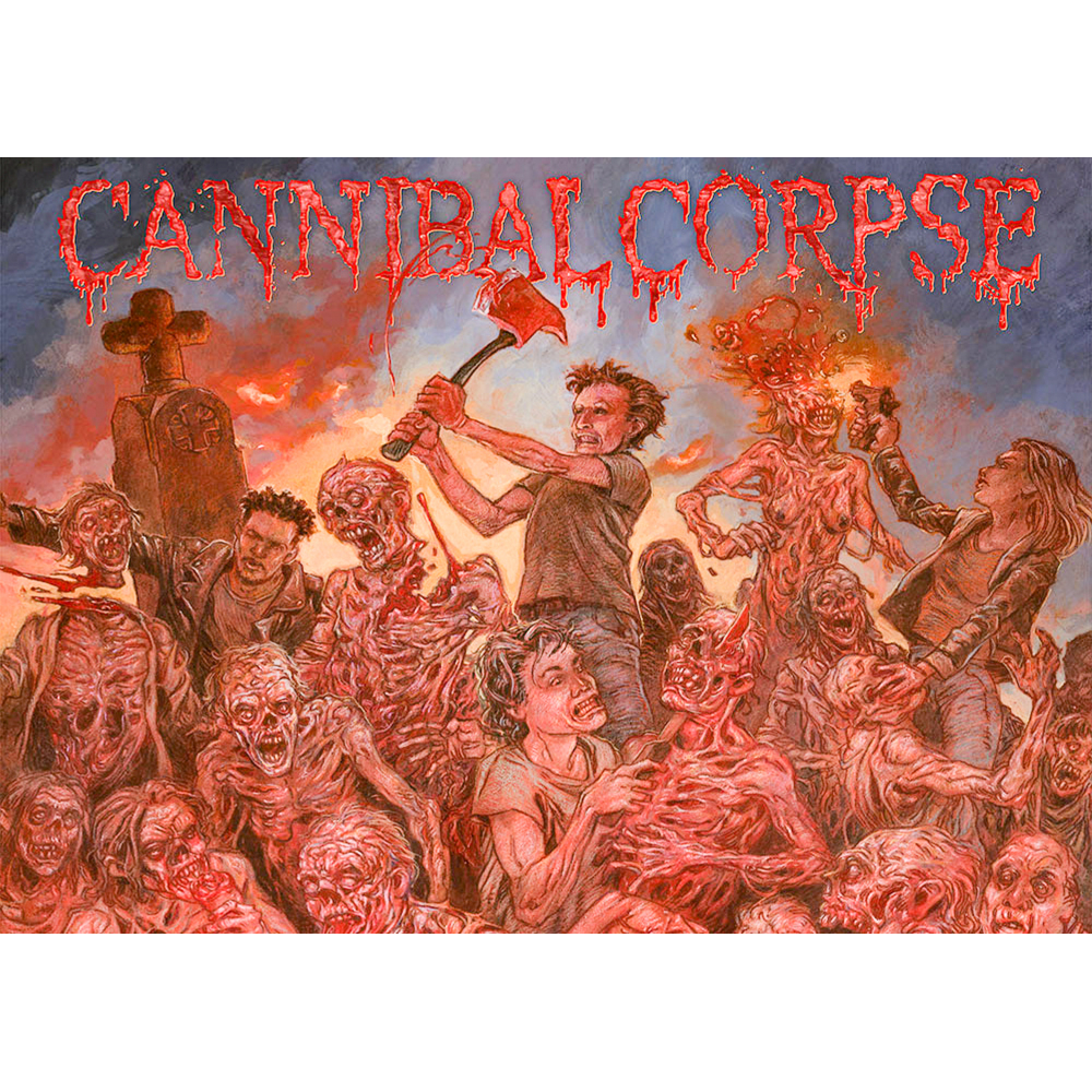 Плакат Cannibal Corpse (Chaos Horrific)