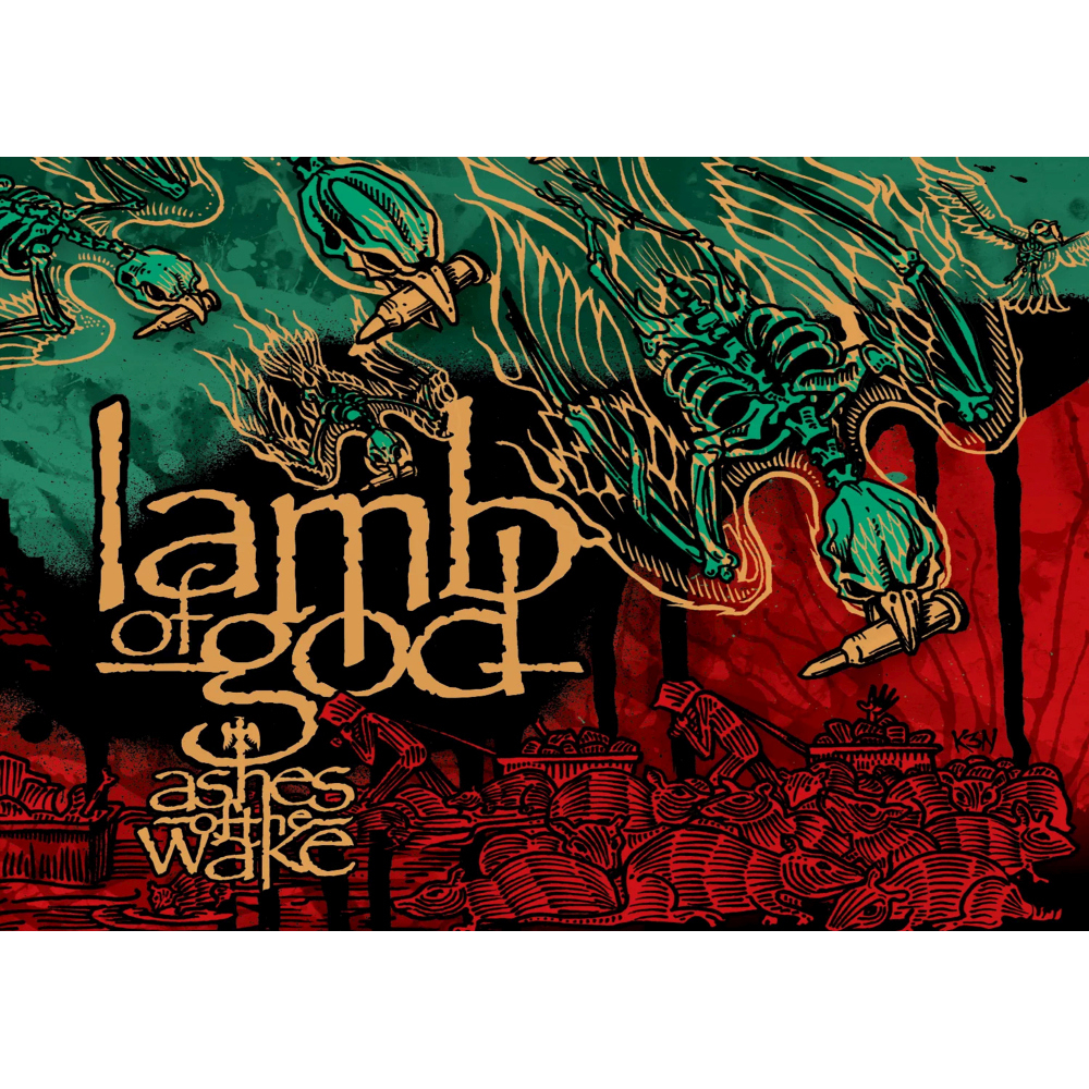 Плакат Lamb Of God (Ashes of the Wake)