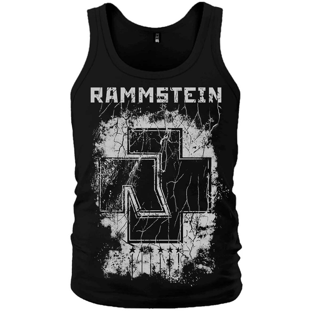 Майка Rammstein "Sechs Herzen Die Brennen"