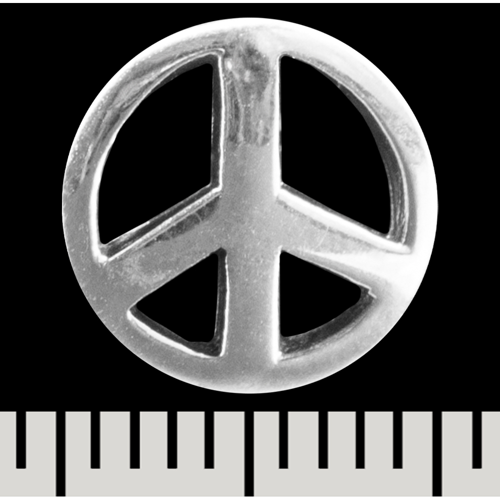 Сережка-гвоздик Пацифік (срібло, 925 проба) (st-044)