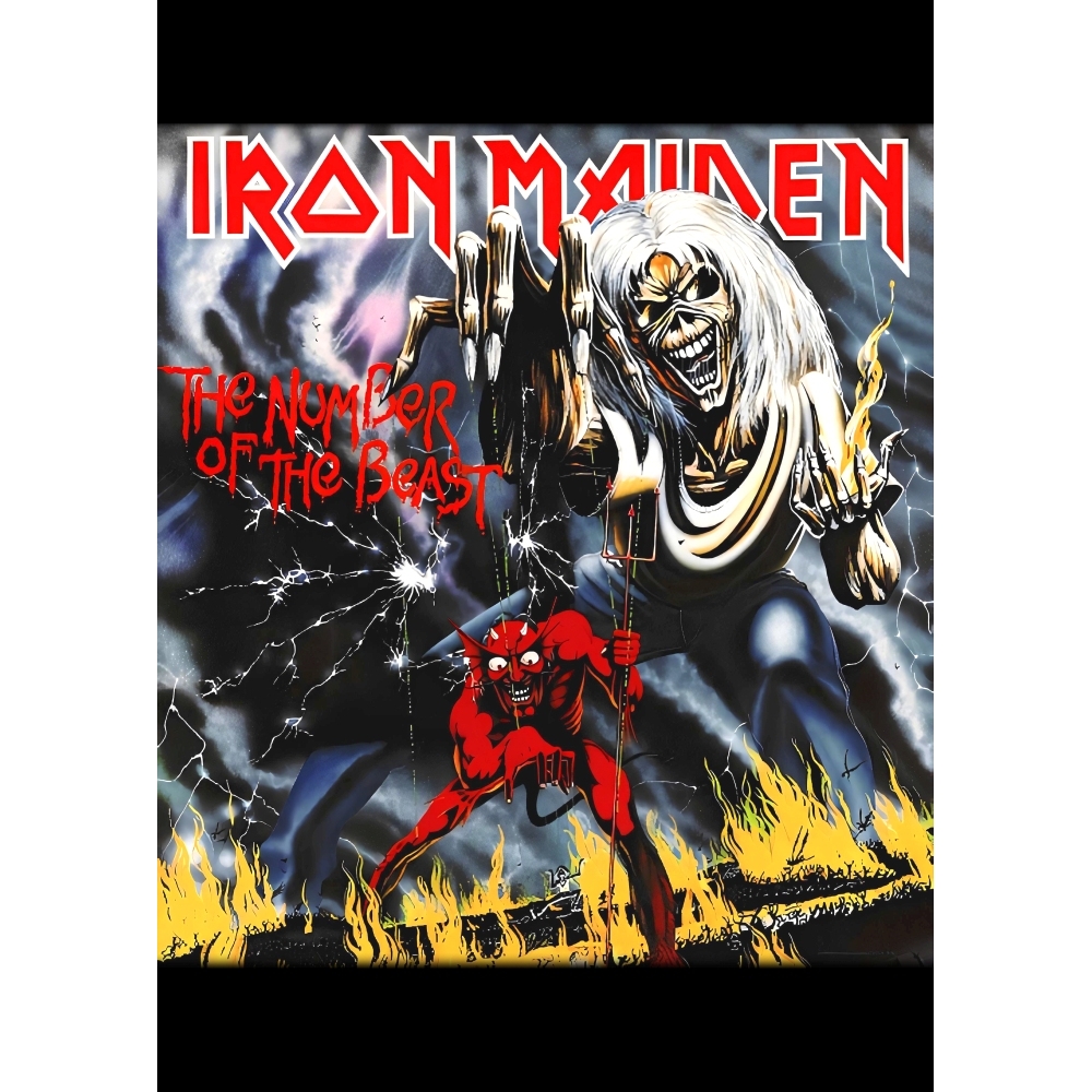Плакат Iron Maiden "The Number Of The Beast" Плакат Iron Maiden "The Number Of The Beast"