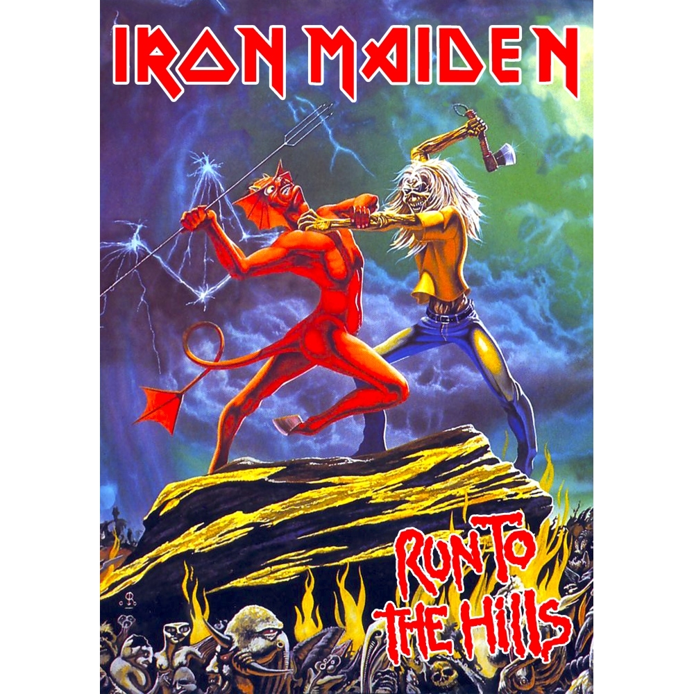 Плакат Iron Maiden "Run To The Hills" Плакат Iron Maiden "Run To The Hills"