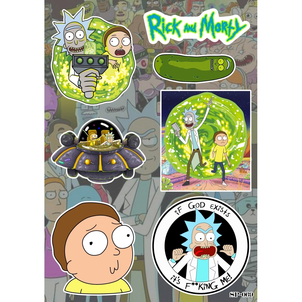 Стикерпак Rick and Morty SP-069