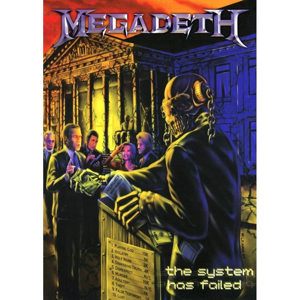 Плакат Megadeth "The System Has Failed" Плакат Megadeth "The System Has Failed"
