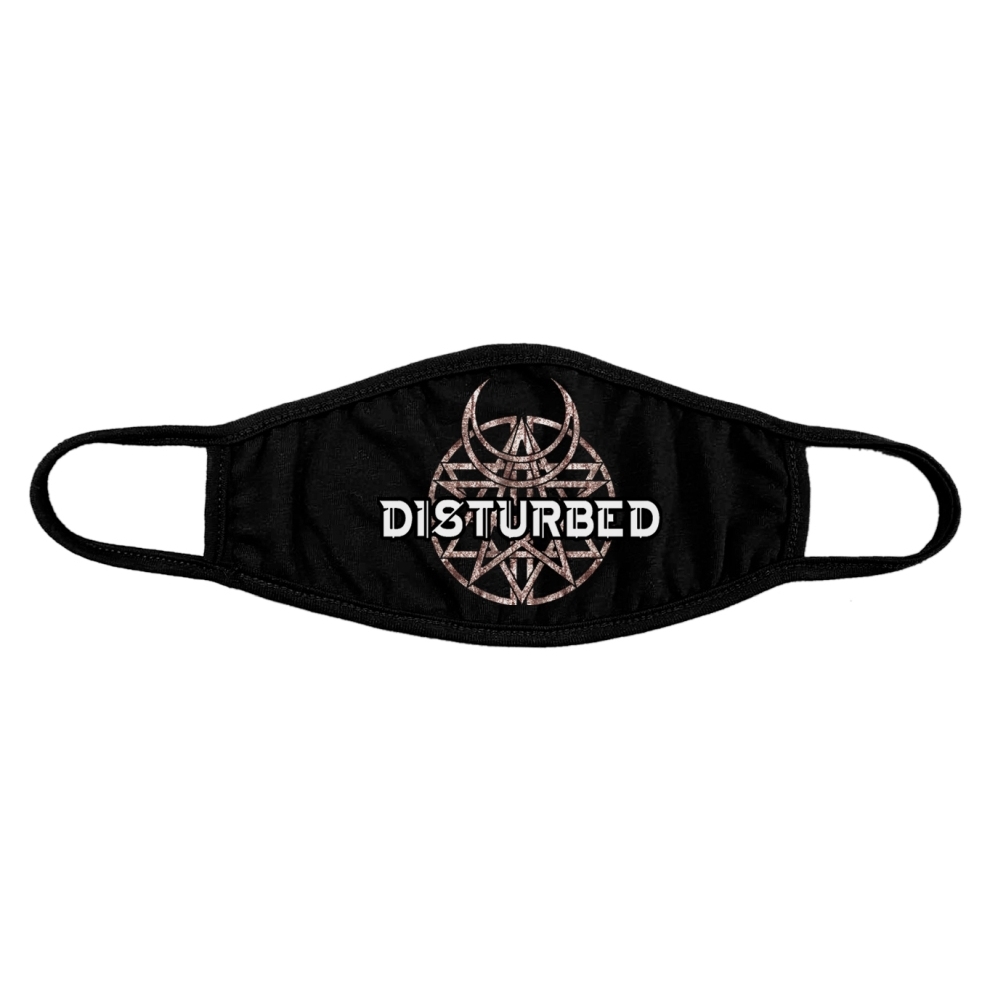 Маска многоразовая Disturbed (лого) (rw)