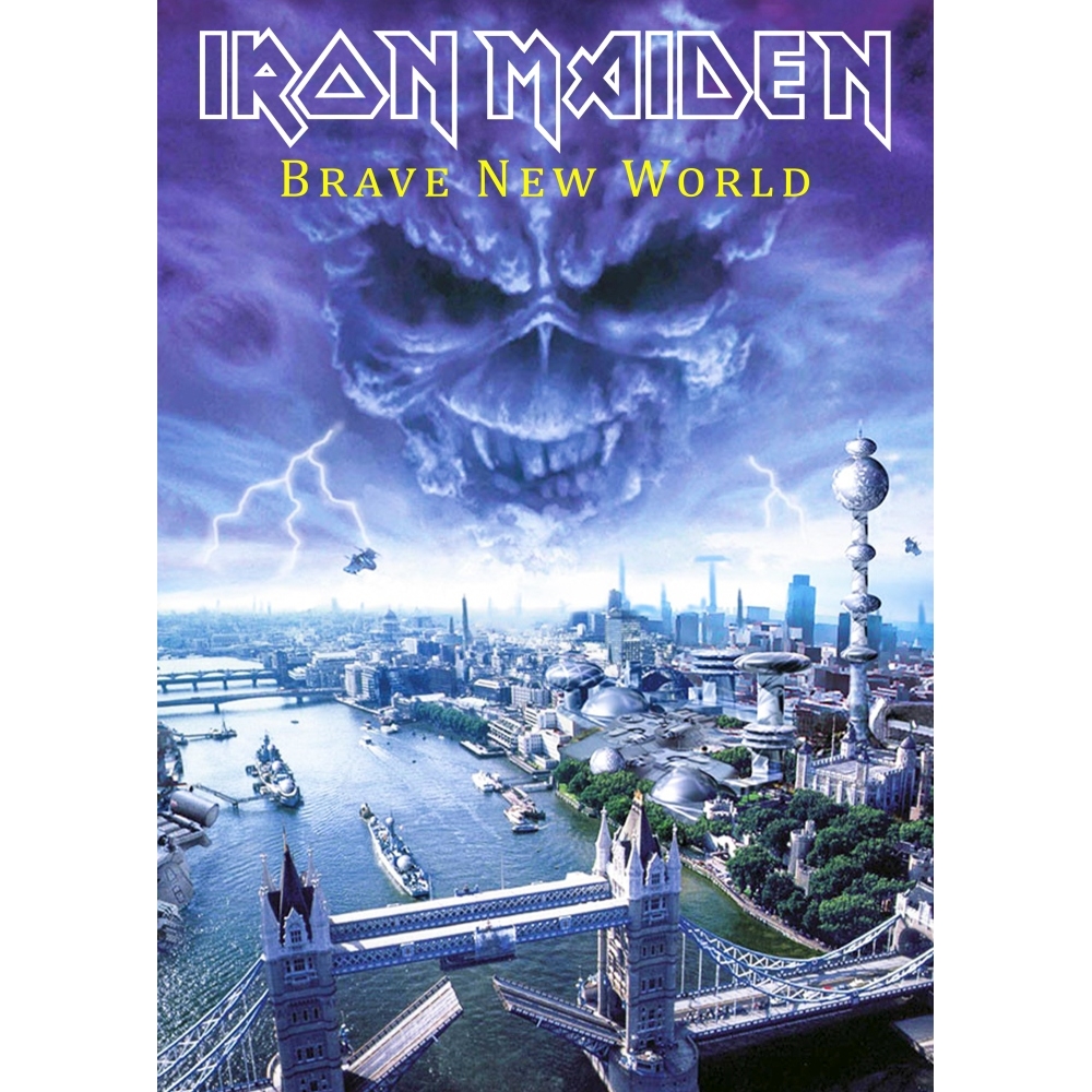 Плакат Iron Maiden "Brave New World" Плакат Iron Maiden "Brave New World"