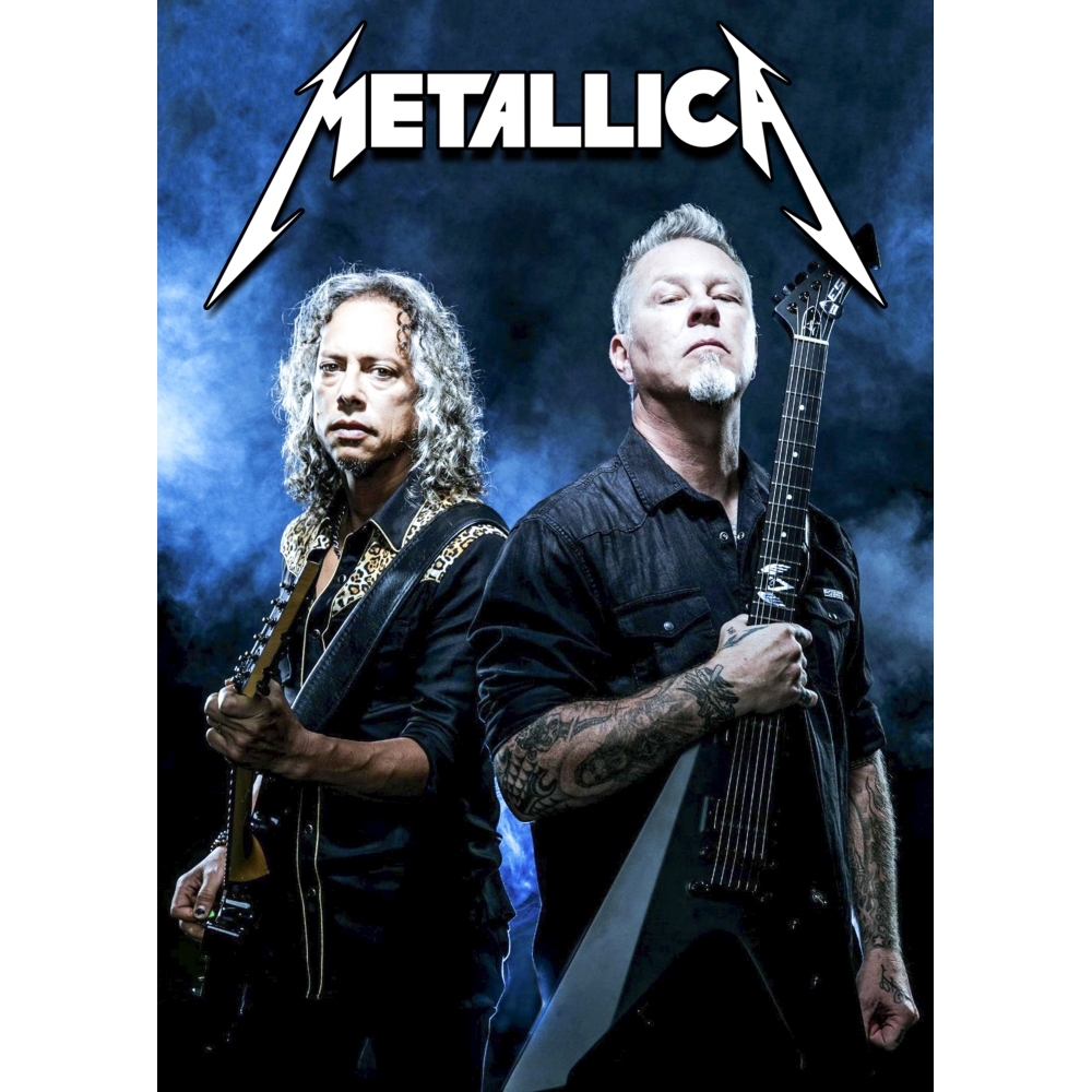 Плакат Metallica (James Hetfield & Kirk Hammett)