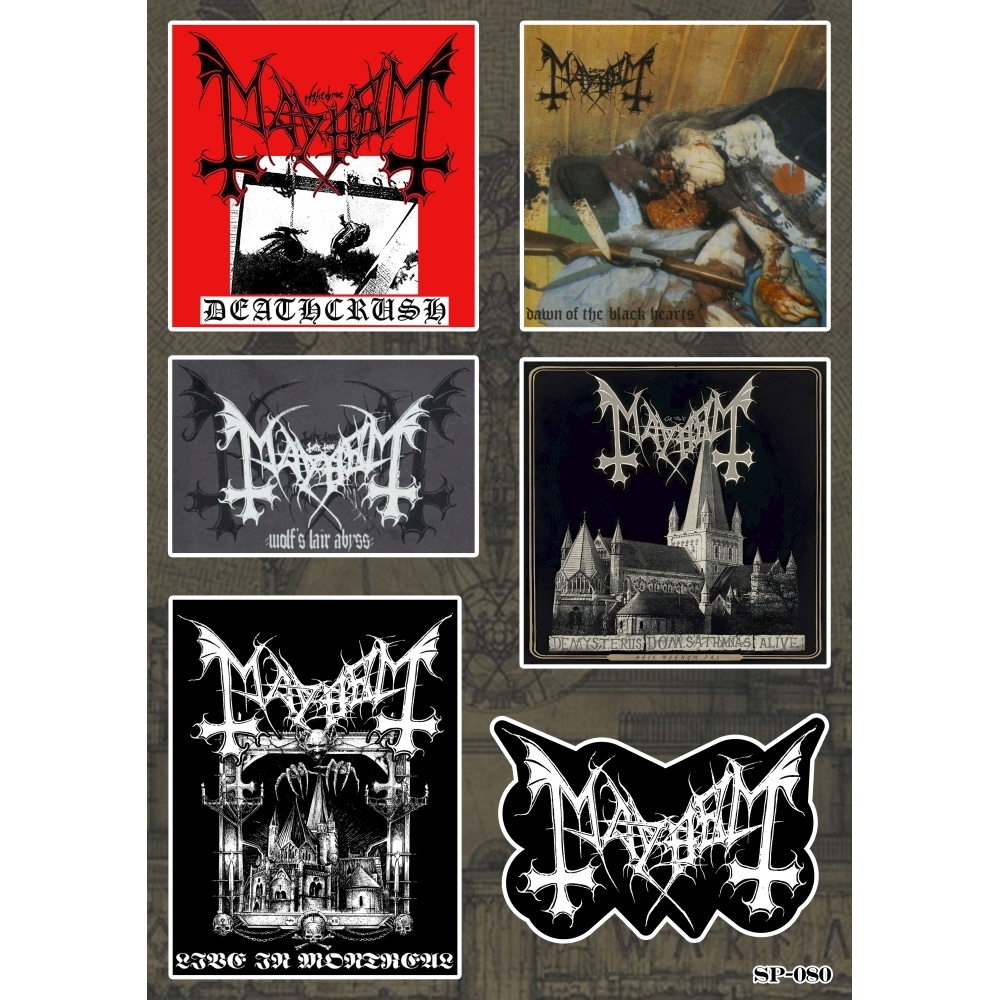 Стикерпак Mayhem SP-080