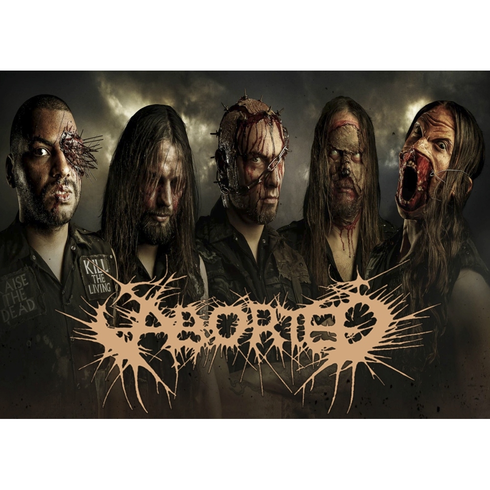 Плакат Aborted (band, masks)