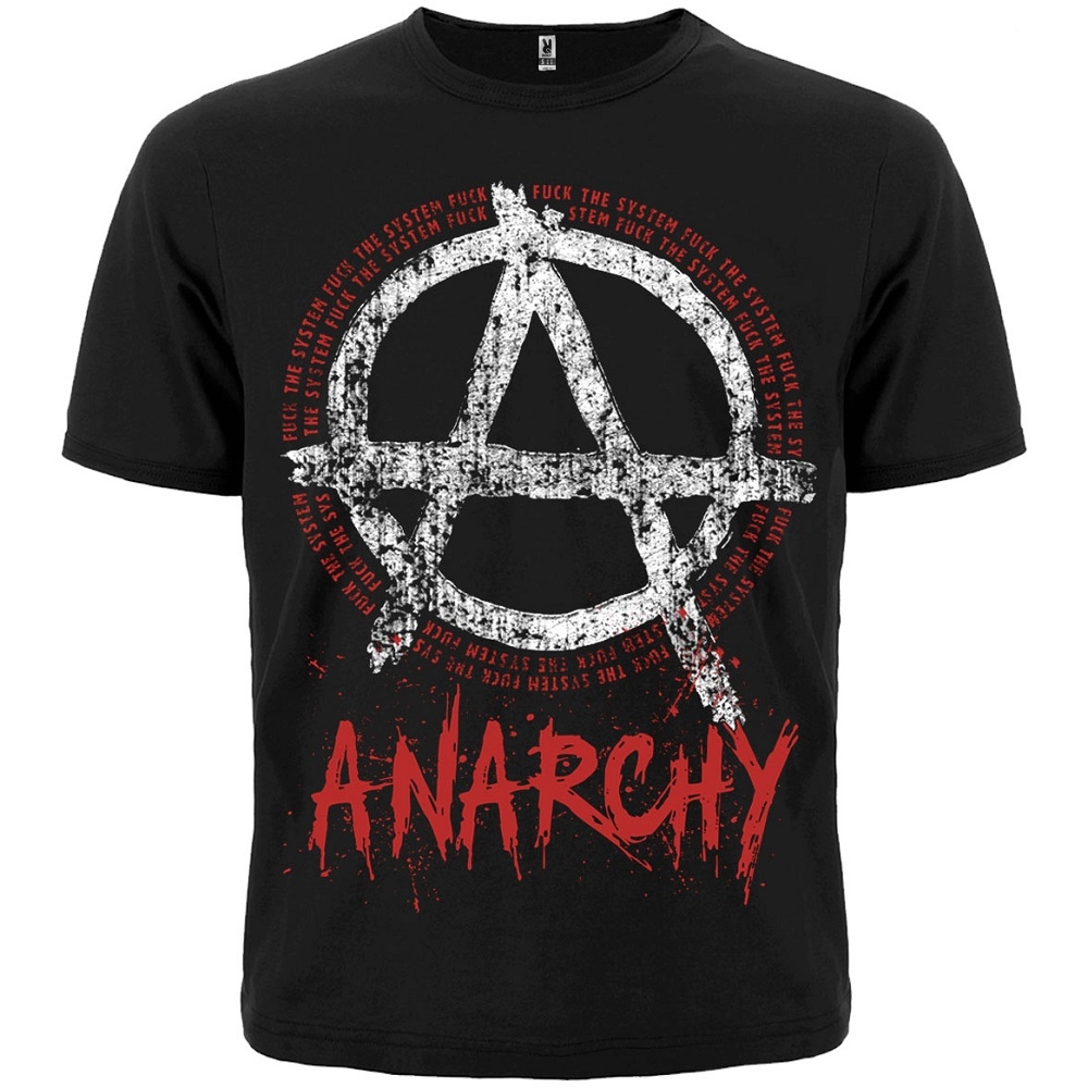 Футболка Anarchy "Fuck The System"