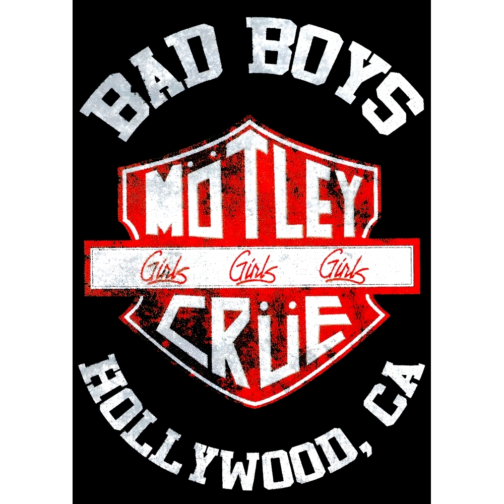 Плакат Motley Crue (Bad Boys)