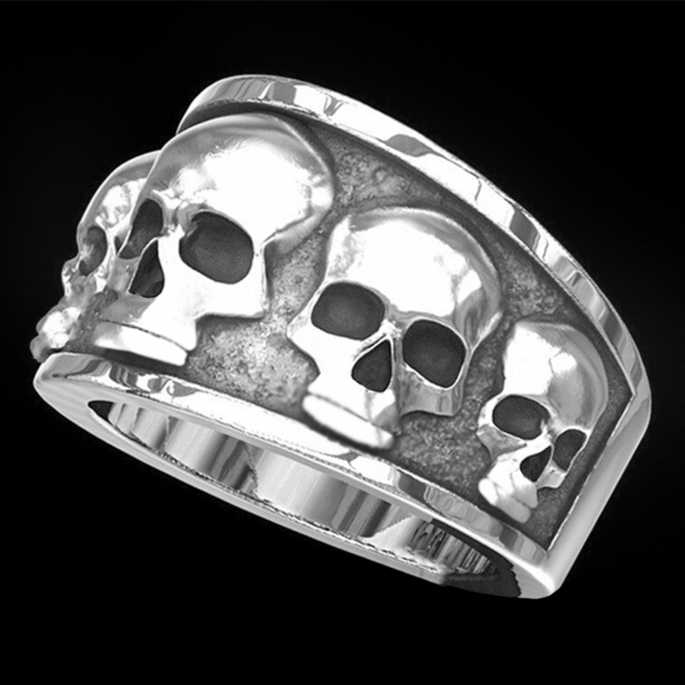 Перстень П'ять черепів (aer-014)