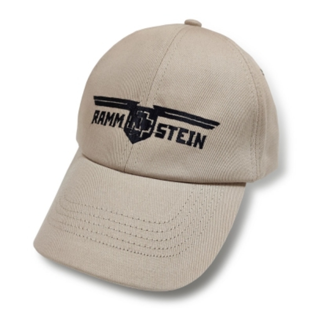 Бейсболка Rammstein (колір бежевий)