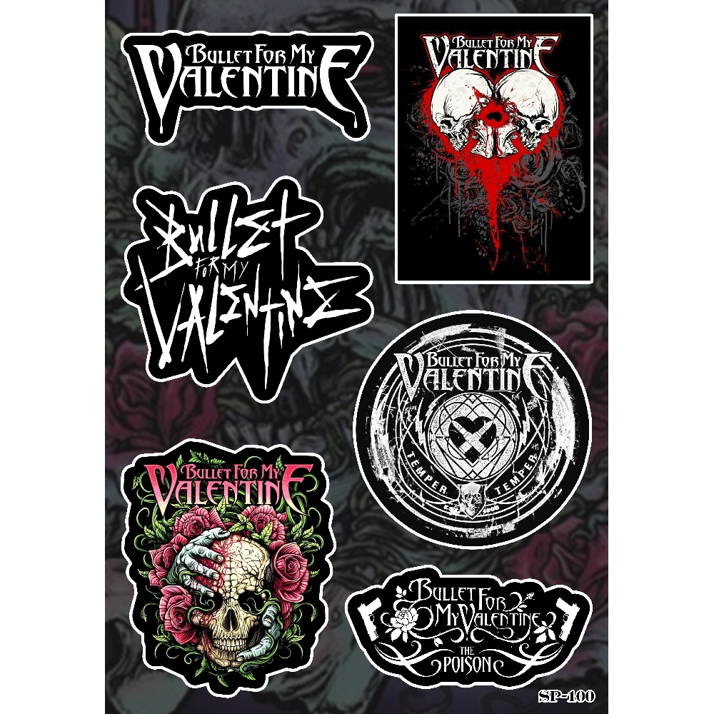 Стикерпак Bullet for My Valentine SP-100 Стикерпак Bullet for My Valentine SP-100