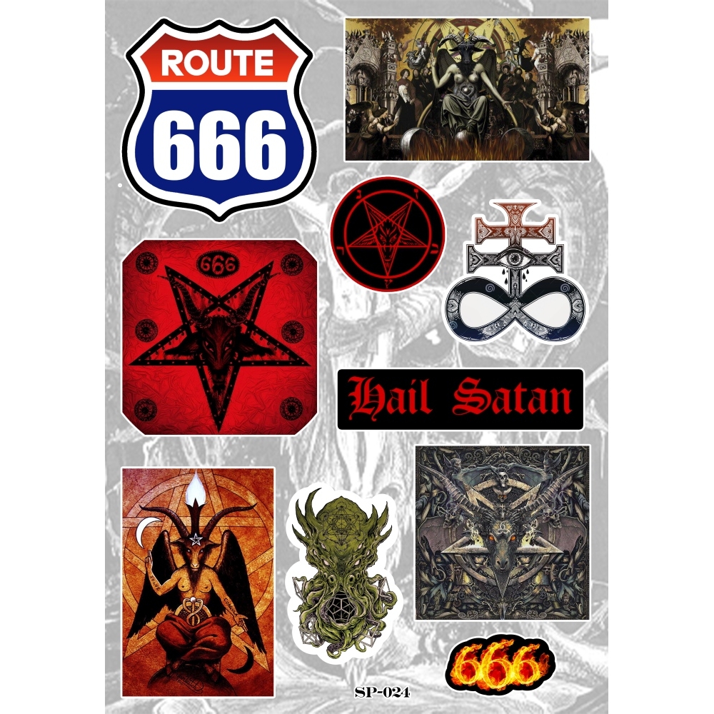Стикерпак Occult Symbols (color) SP-024 Стикерпак Occult Symbols (color) SP-024