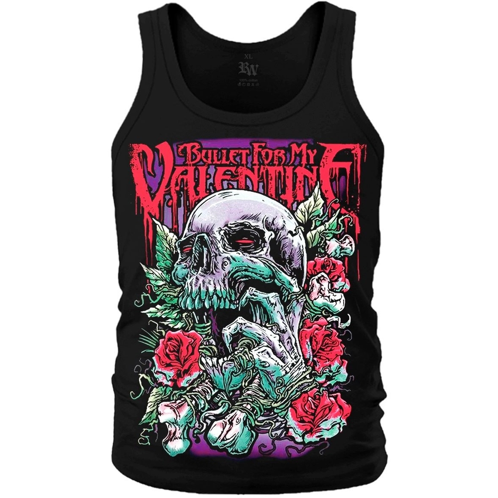 Майка Bullet For My Valentine (skull and roses) Майка Bullet For My Valentine (skull and roses)