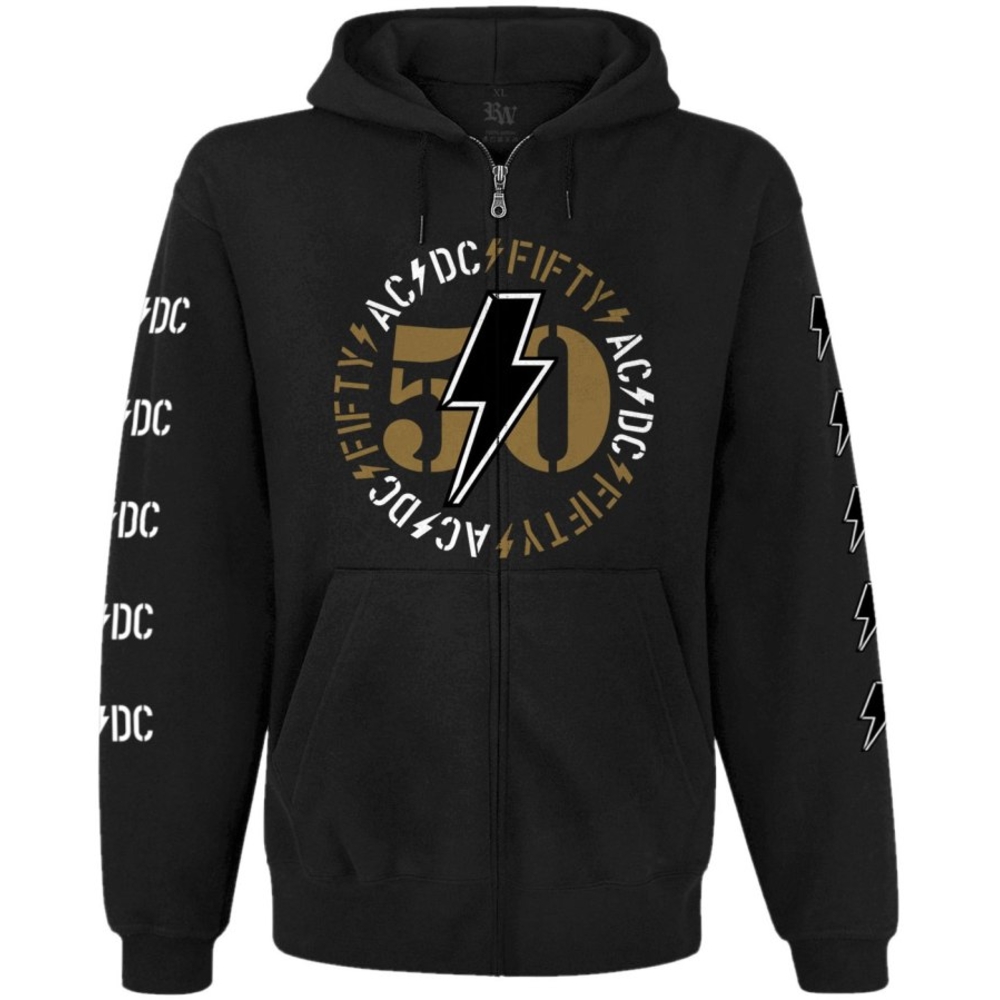 Худі AC/DC - 50 (fifty years) на блискавці