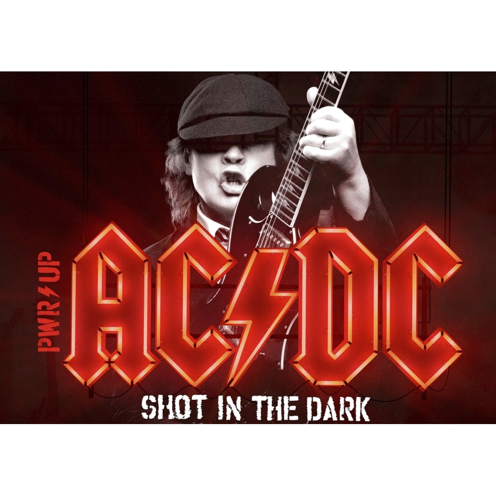 Плакат AC/DC "Shot In The Dark"