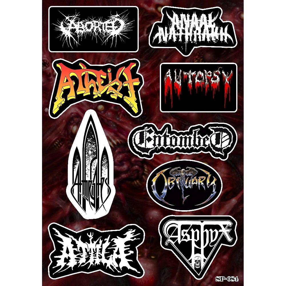 Стикерпак Death Metal SP-084