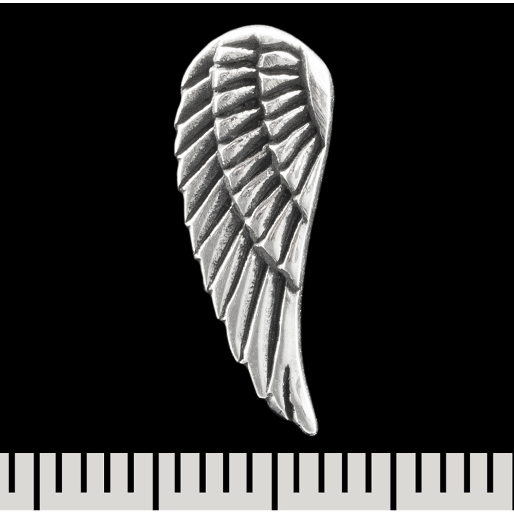 Сережка-гвоздик Крило (срібло, 925 проба) (st-047) Сережка-гвоздик Крило (срібло, 925 проба) (st-047)