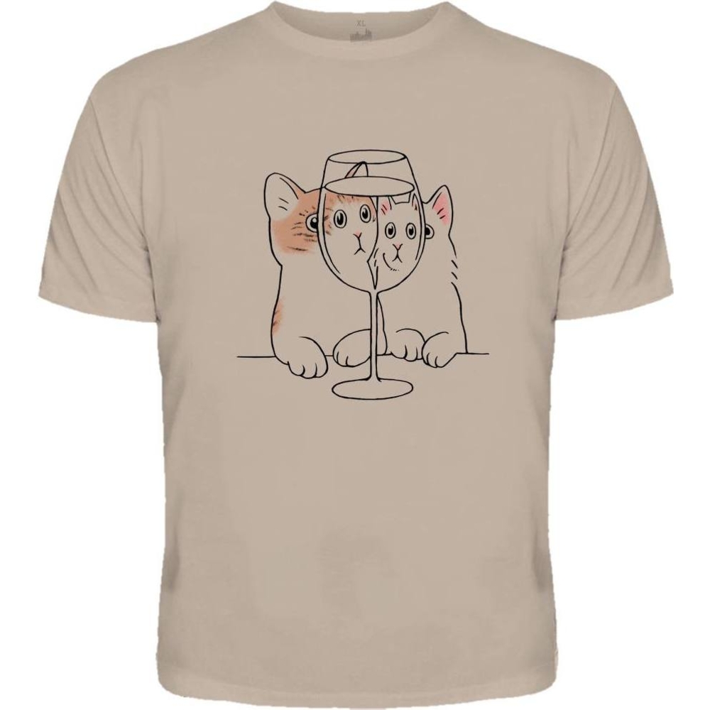 Бежева футболка Urbanist - Келих