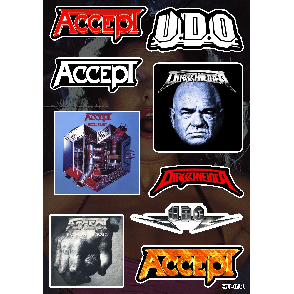 Стикерпак Accept-U.D.O.-Dirkschneider SP-091