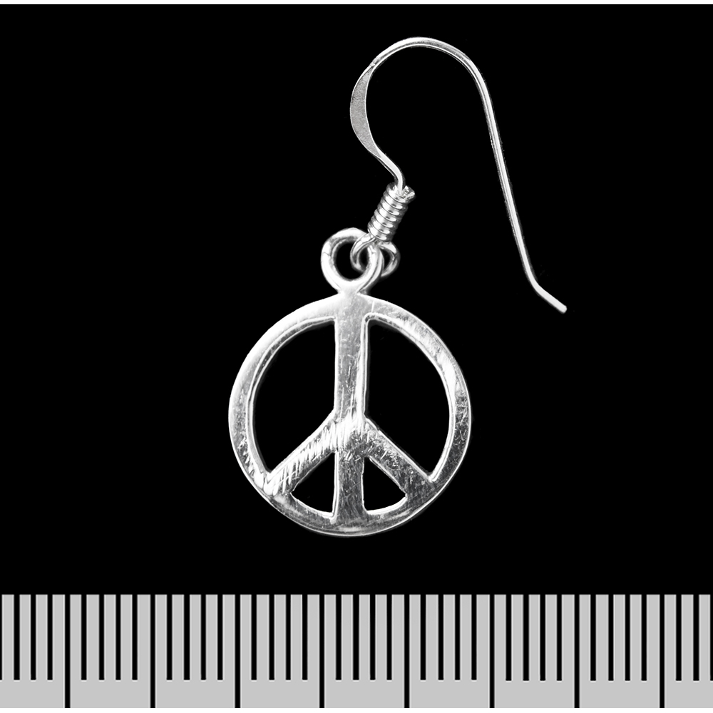 Серьга-крючок Пацифик (серебро, 925 проба)