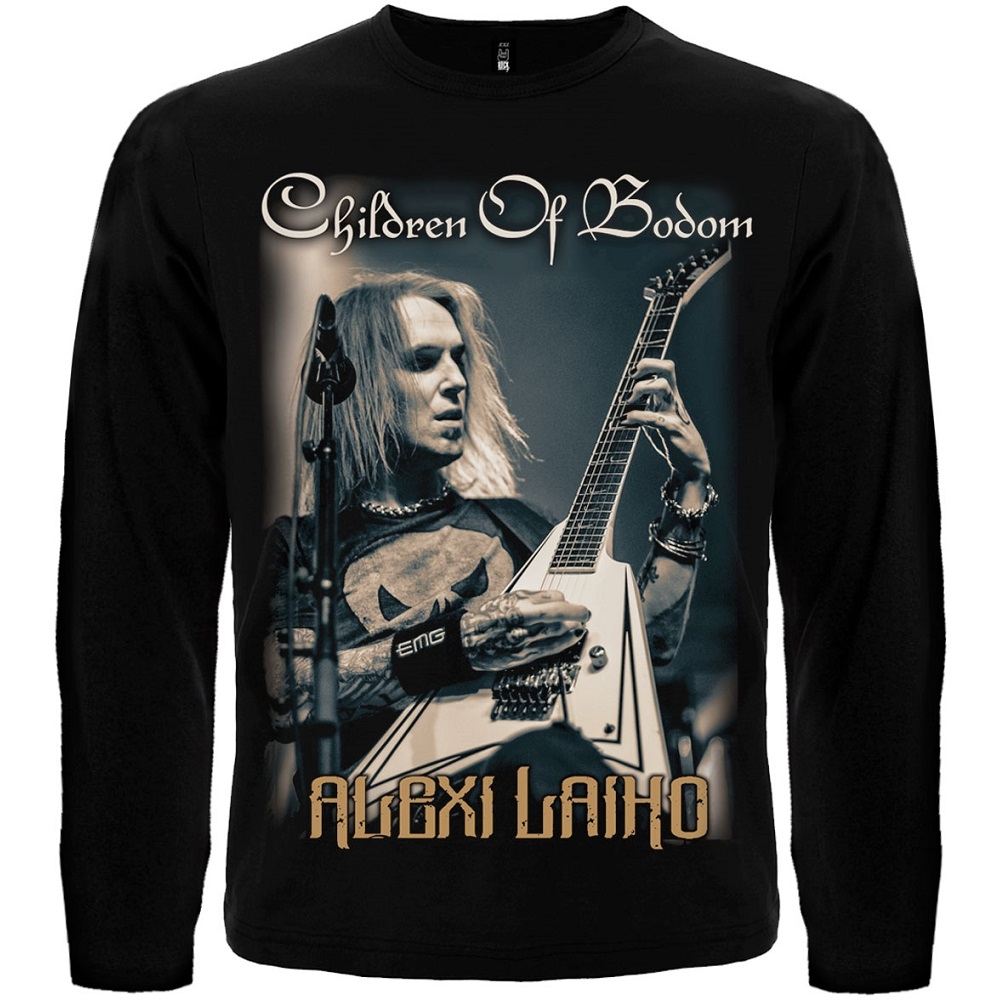 Футболка с длинным рукавом Alexi Laiho (Children Of Bodom)