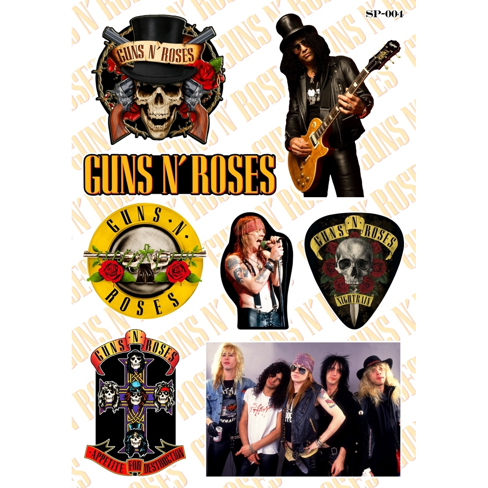 Стикерпак Guns N' Roses SP-004 Стикерпак Guns N' Roses SP-004