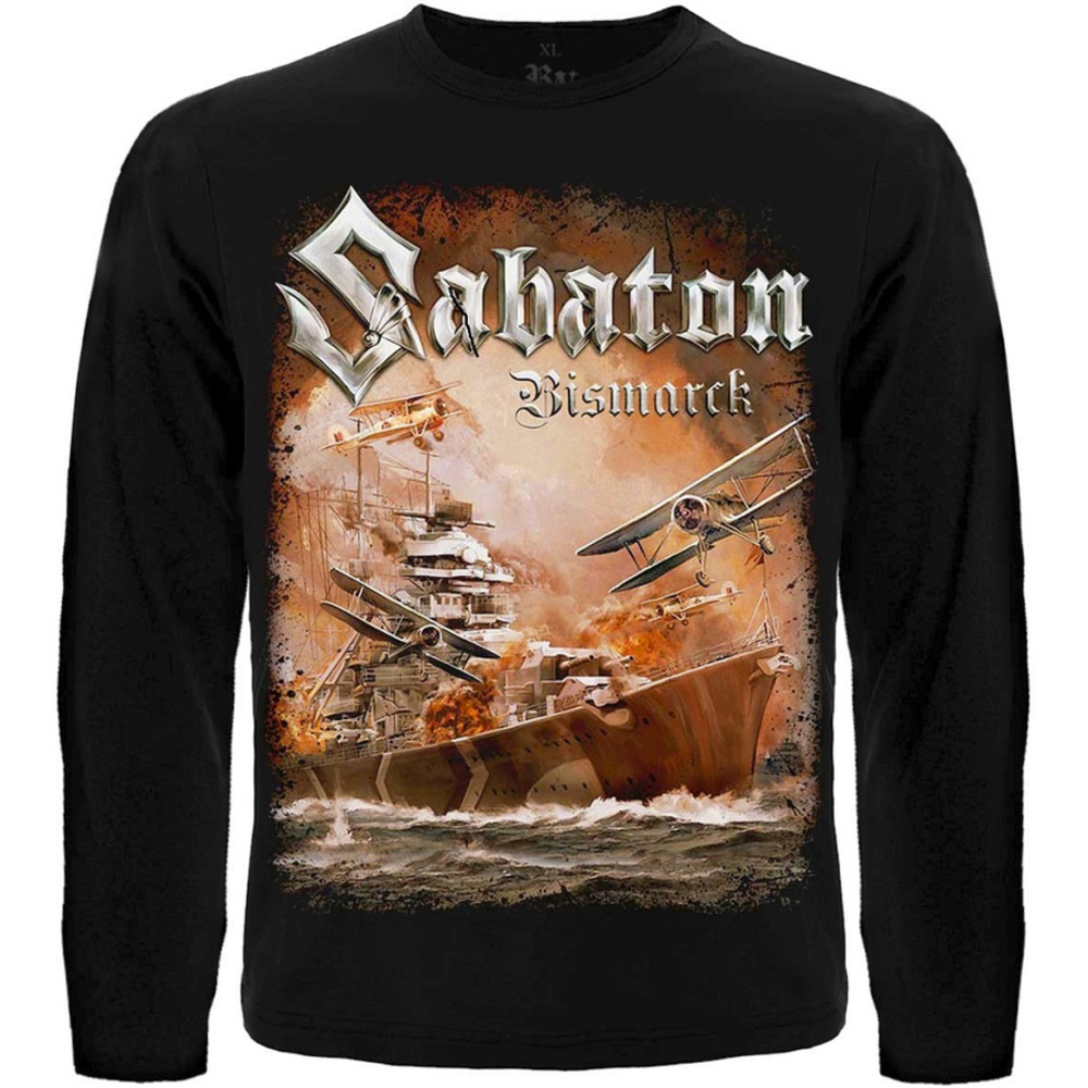 Футболка с длинным рукавом Sabaton "Bismarck"