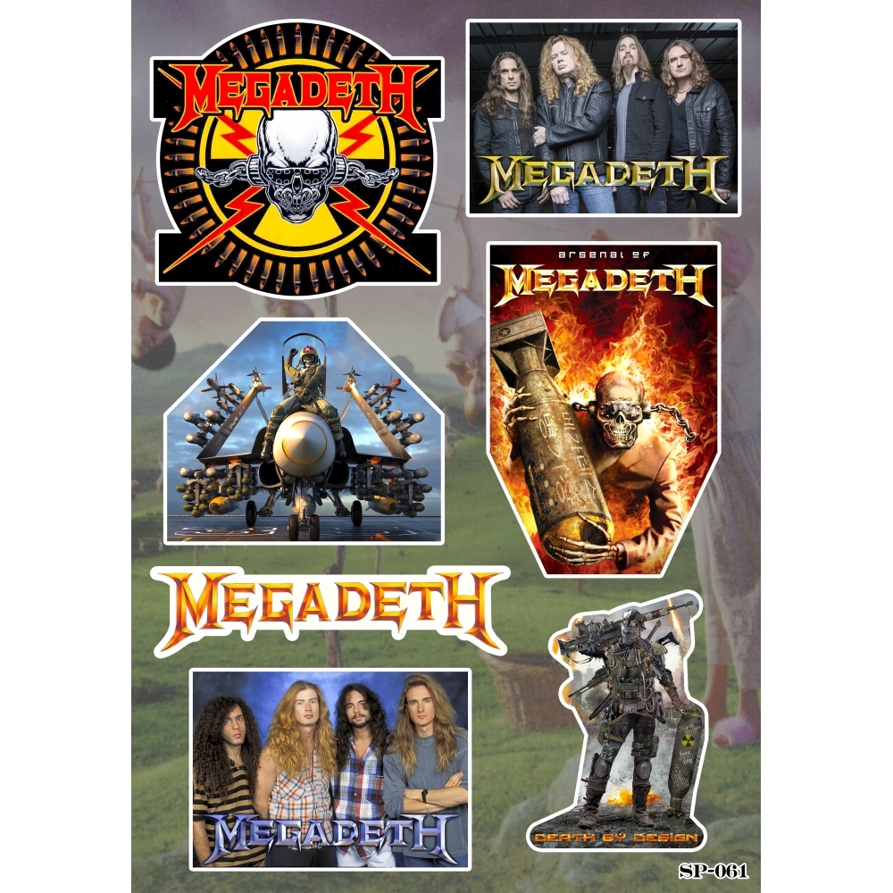 Стикерпак Megadeth SP-061 Стикерпак Megadeth SP-061