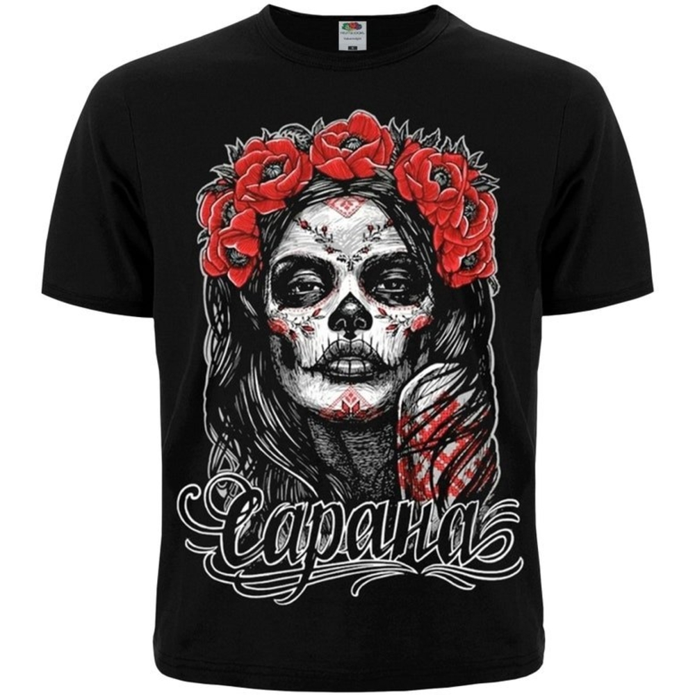 Футболка Сарана - Muerte (black) Футболка Сарана - Muerte (black)