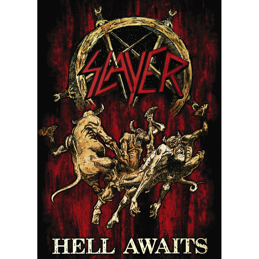 Плакат Slayer (Hell Awaits)