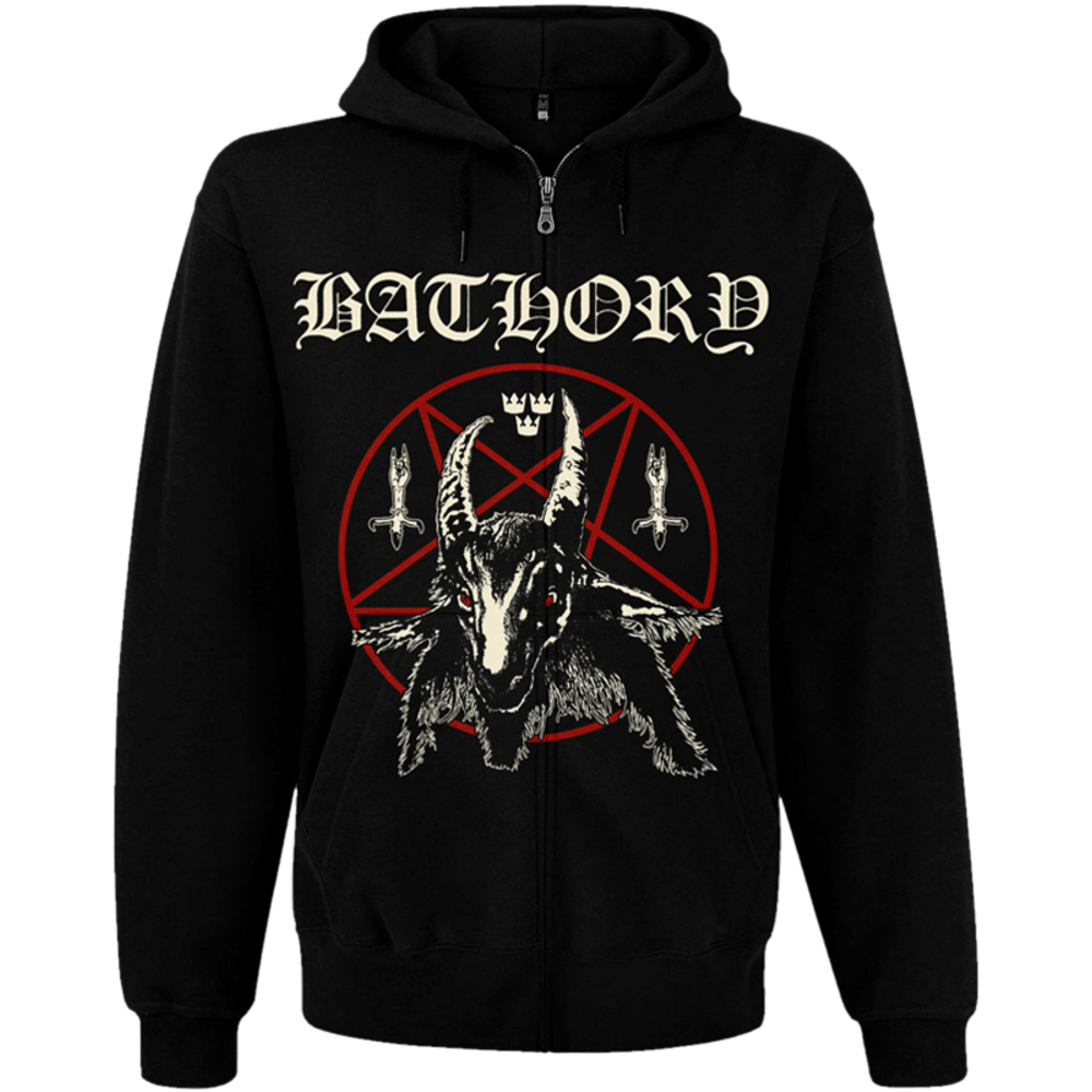 Худі Bathory "Bathory" на блискавці