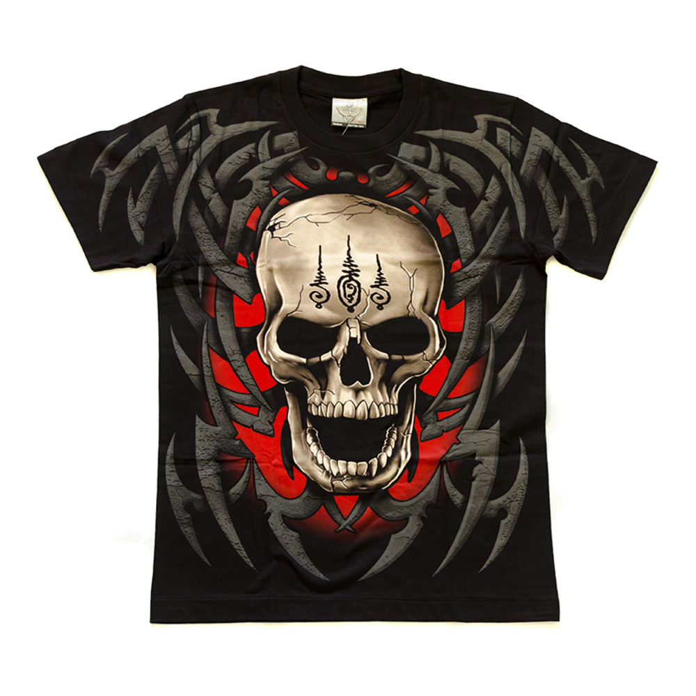 Футболка Череп с узором Футболка Череп с узором