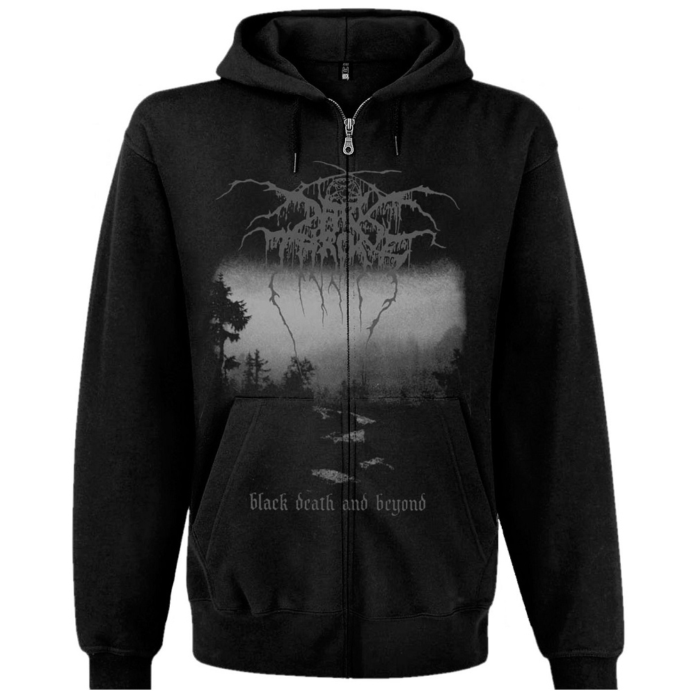Худі Darkthrone "Black Death And Beyond" на блискавці