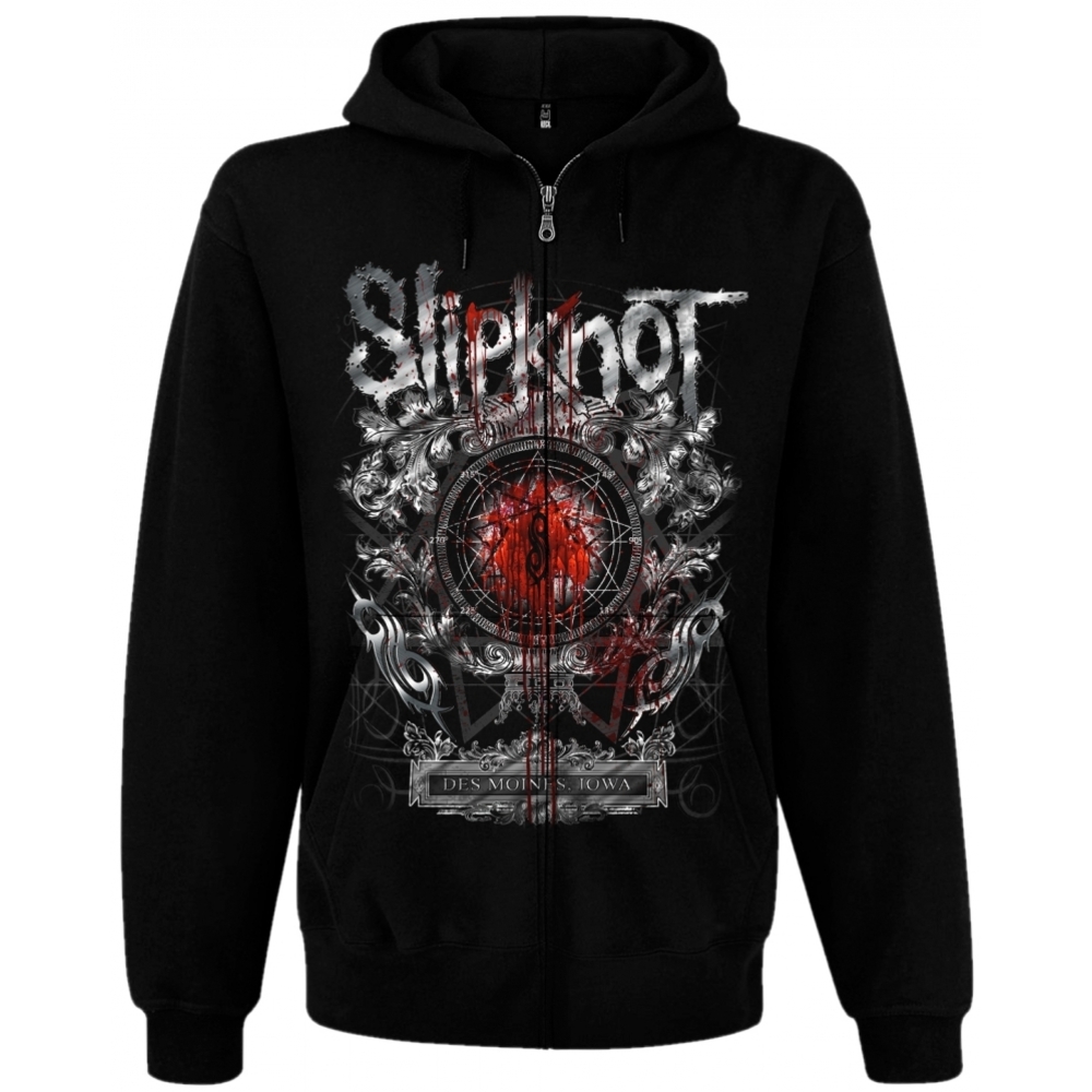 Худі Slipknot "Des Moines" на блискавці