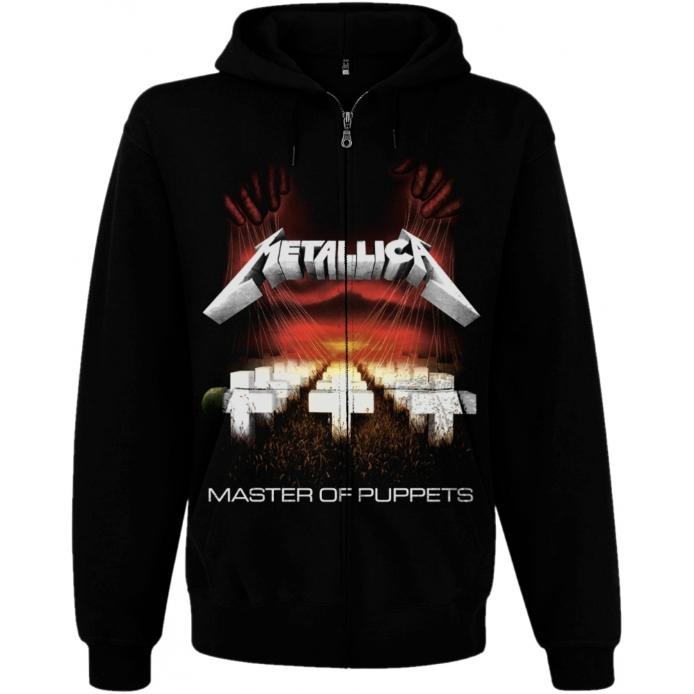 Худі Metallica "Master Of Puppets" на блискавці Худі Metallica "Master Of Puppets" на блискавці