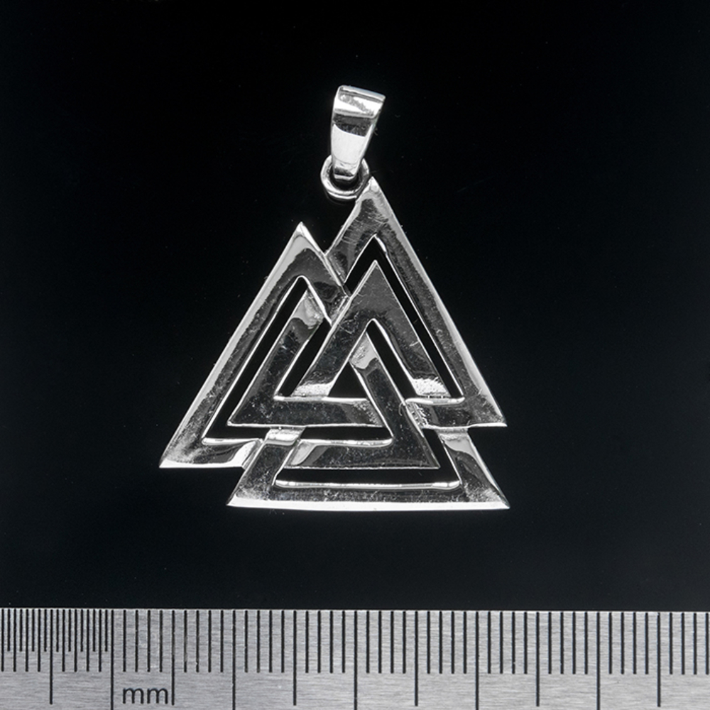 Серебряный кулон Валькнут (00000002858) Серебряный кулон Валькнут (00000002858)