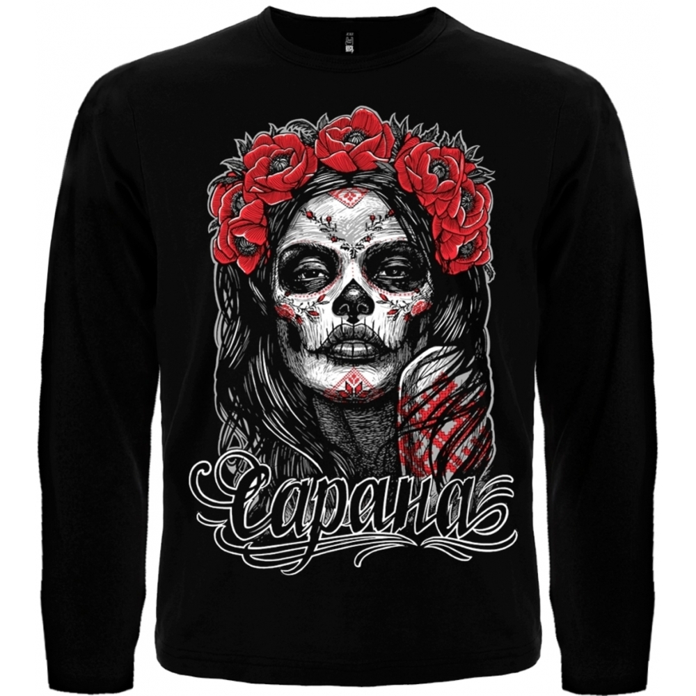 Лонгслив Сарана - Muerte (black) Лонгслив Сарана - Muerte (black)