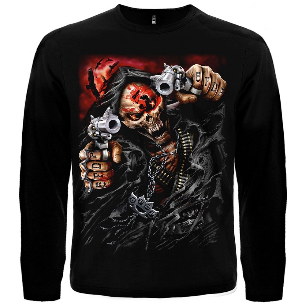 Футболка с длинным рукавом Five Finger Death Punch "And Justice for None" Футболка с длинным рукавом Five Finger Death Punch "And Justice for None"