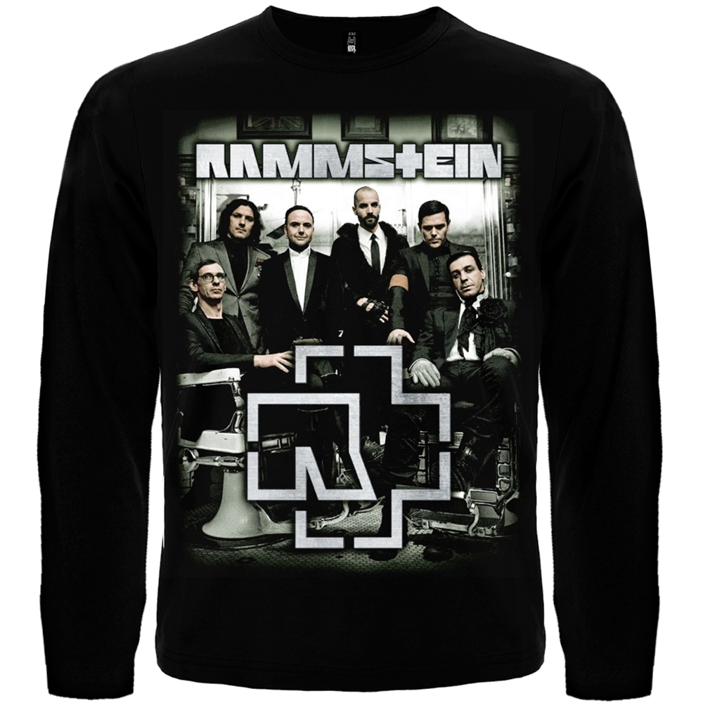 Лонгслив Rammstein (photo band with logo)