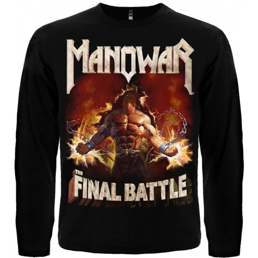 Лонгслив Manowar "Final Battle" (world tour)