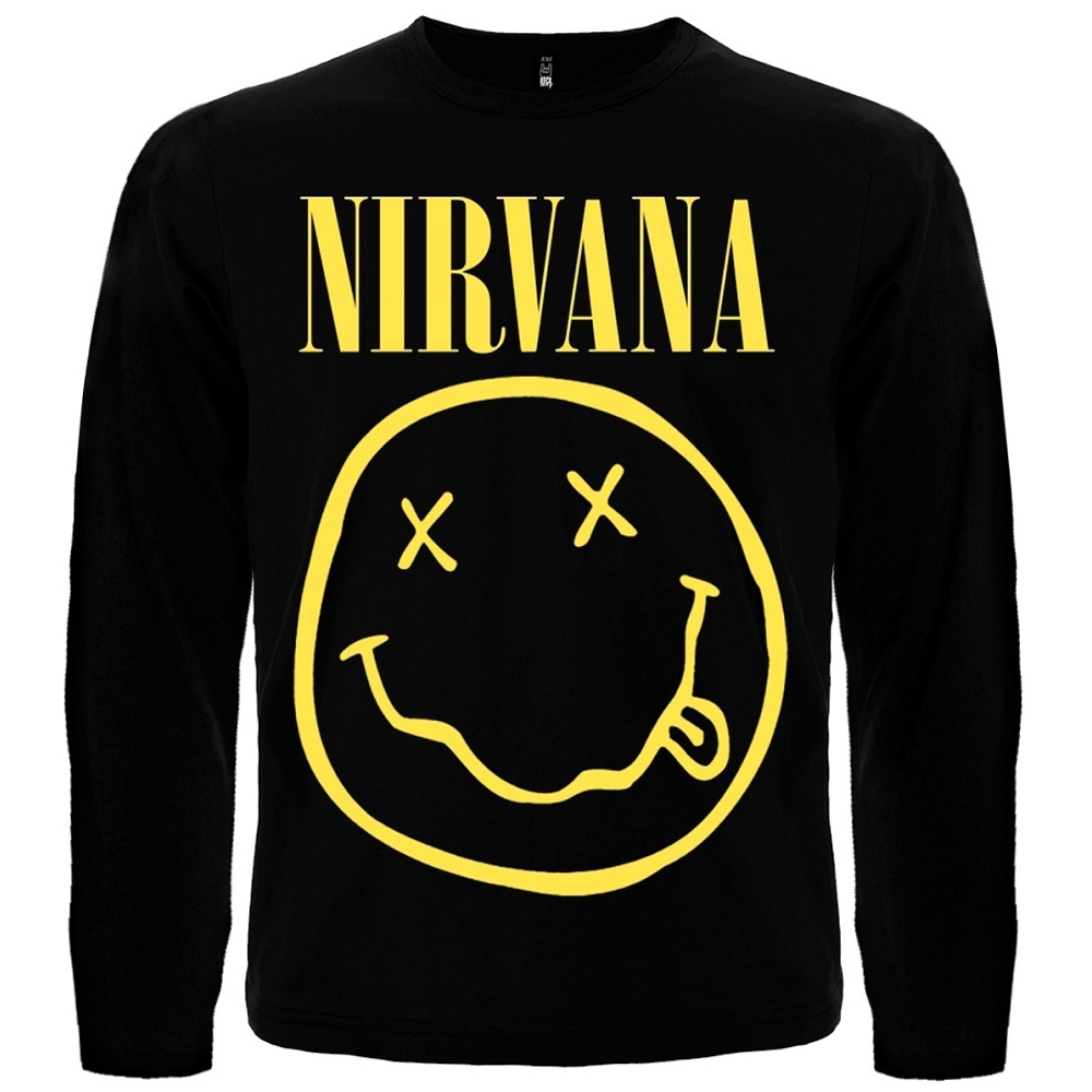 Футболка с длинным рукавом Nirvana "Corporate Rock Whores"