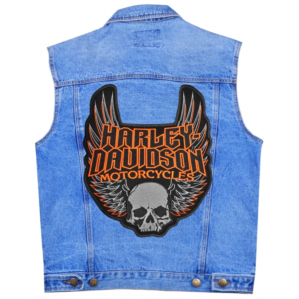 Нашивка наспинная Harley-Davidson "Motorcycles" Нашивка наспинная Harley-Davidson "Motorcycles"